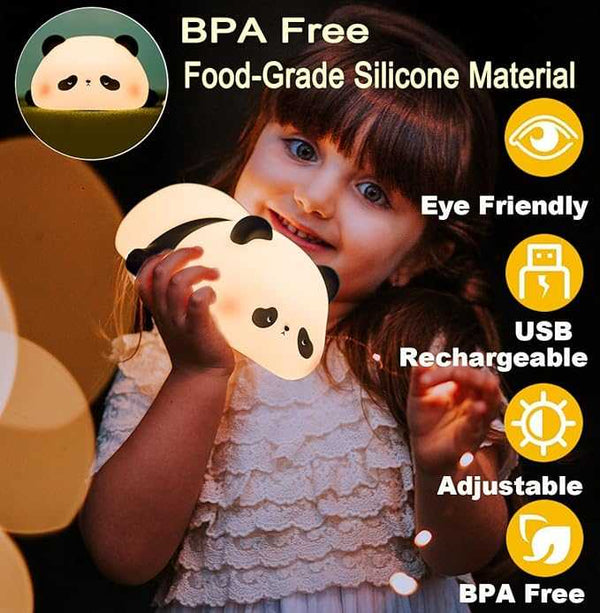 Cute Panda Night Light