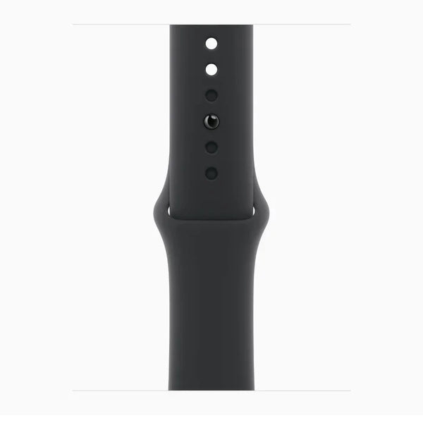 Apple Watch Series 9, GPS + Callular With Stainless Steel / ساعة أبل سيريز 9، مزودة بنظام تحديد المواقع العالمي (GPS) ووظيفة الاتصال، مصنوعة من الفولاذ المقاوم للصدأ.